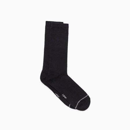 UGG Murphy Ribbed Crew 2 Pack Black Socks for Men (XKHR45983)